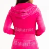 Juicy Couture Aquarius Big Bling Hettegenser I Velour>Kvinner Hettegensere Og Jakker