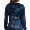 Juicy Couture Aries Big Bling Velour Hettegenser>Kvinner Hettegensere Og Jakker