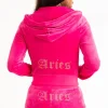 Juicy Couture Aries Big Bling Velour Hettegenser>Kvinner Hettegensere Og Jakker