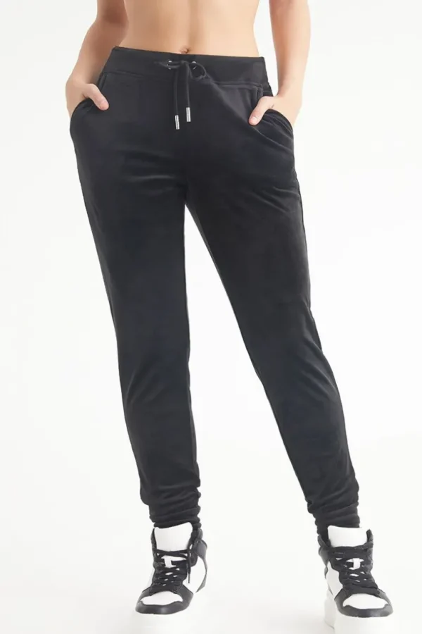 Juicy Couture Big Bling Velour Joggers>Kvinner Joggebukser