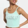 Juicy Couture Big Bling Velour Tank Top>Kvinner T-Skjørter Og Topper