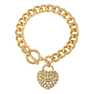 Juicy Couture Bling Heart Toggle Armbånd> Armbånd