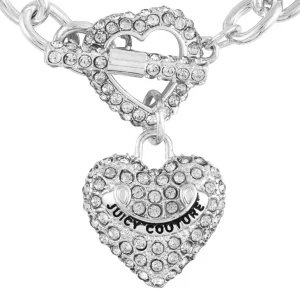 Juicy Couture Bling Hjerte Anheng Sjarm Armbånd> Armbånd