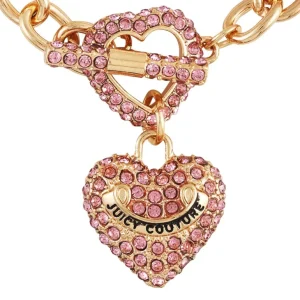 Juicy Couture Bling Hjerte Anheng Sjarm Armbånd> Armbånd