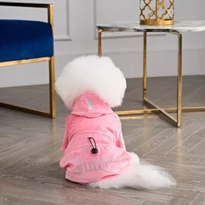 Juicy Couture Bling Velour Pet Treningsdress> Kjæledyrklær