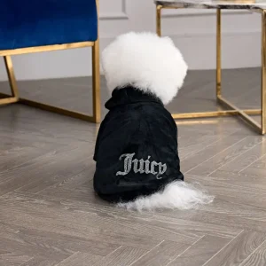 Juicy Couture Bling Velour Pet-Hettegenser> Kjæledyrklær