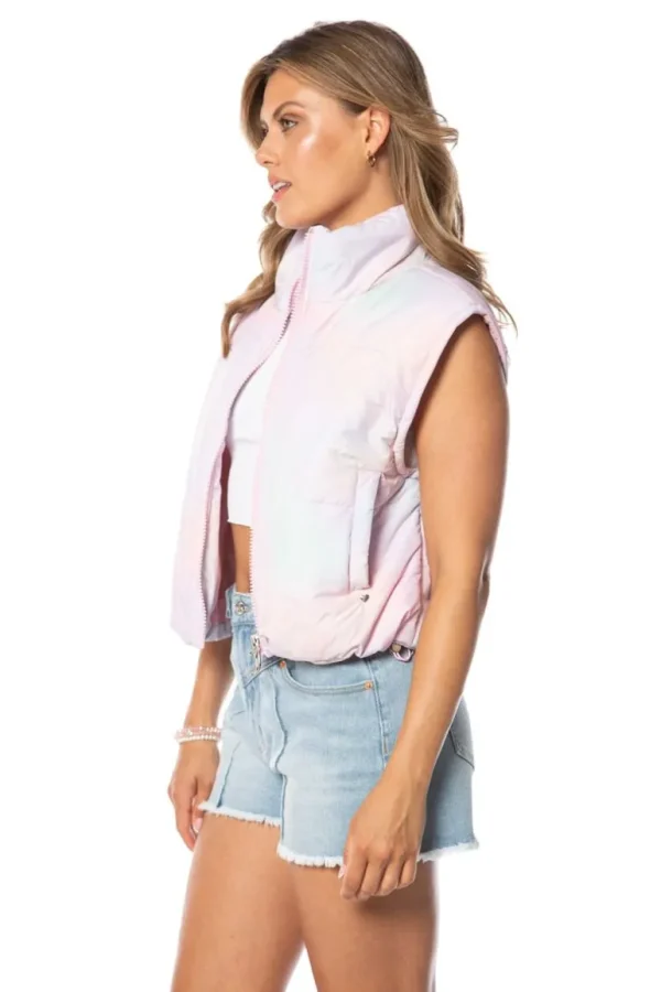 Juicy Couture Boxy Mock Neck Vest>Kvinner Hettegensere Og Jakker