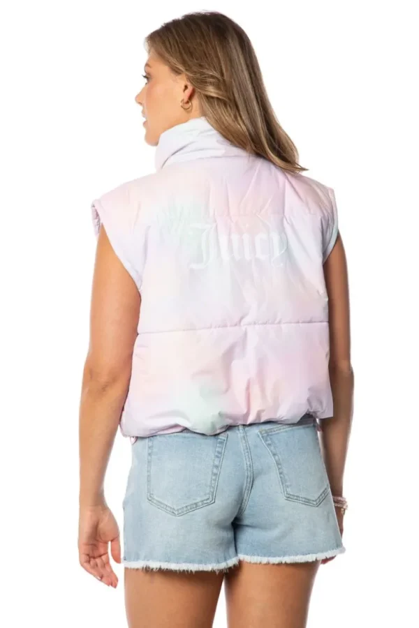 Juicy Couture Boxy Mock Neck Vest>Kvinner Hettegensere Og Jakker