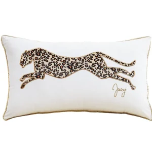 Juicy Couture Brodert Leopardpute> Kaste Puter