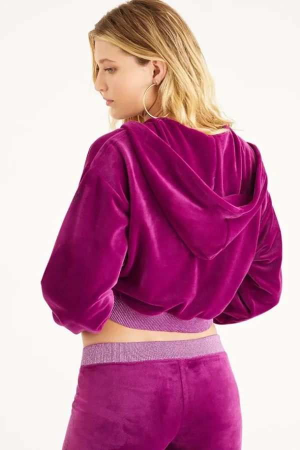 Juicy Couture Cropped Jakke Med Side Bling>Kvinner Hettegensere Og Jakker