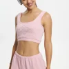 Juicy Couture Cropped Sweetheart Tank>Kvinner T-Skjørter Og Topper