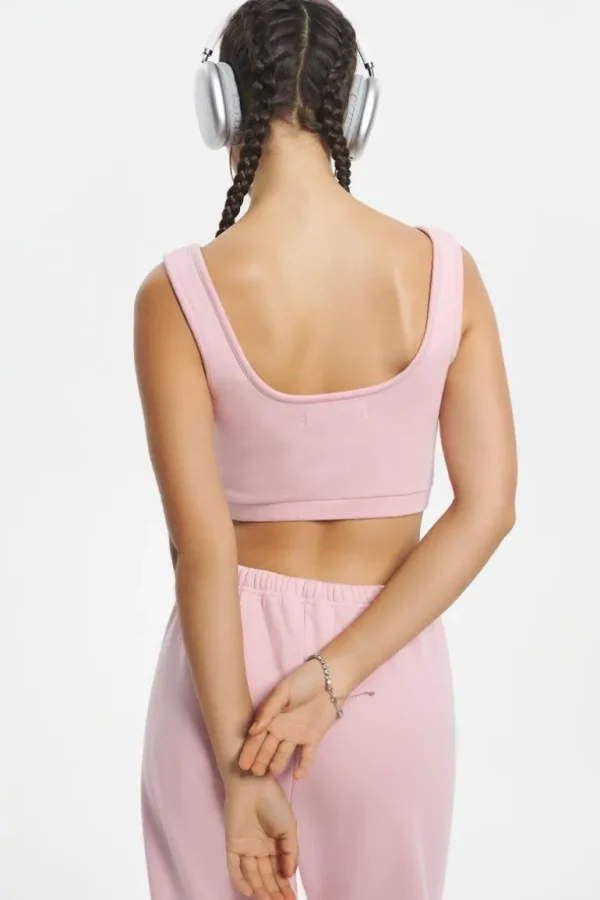 Juicy Couture Cropped Sweetheart Tank>Kvinner T-Skjørter Og Topper