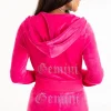 Juicy Couture Gemini Big Bling Hettegenser I Velour>Kvinner Hettegensere Og Jakker