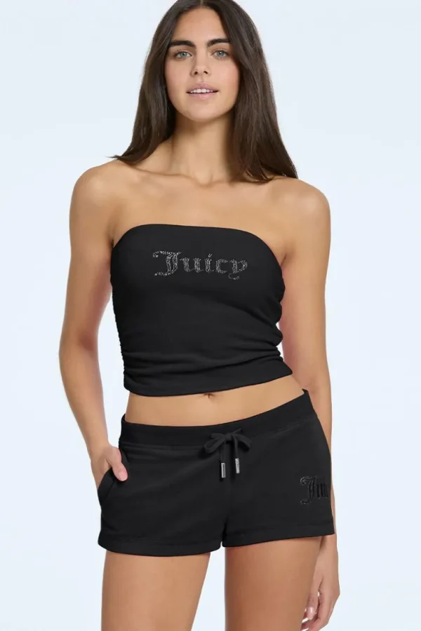 Juicy Couture Handklefrotte Small Bling Tube Topp>Kvinner T-Skjørter Og Topper