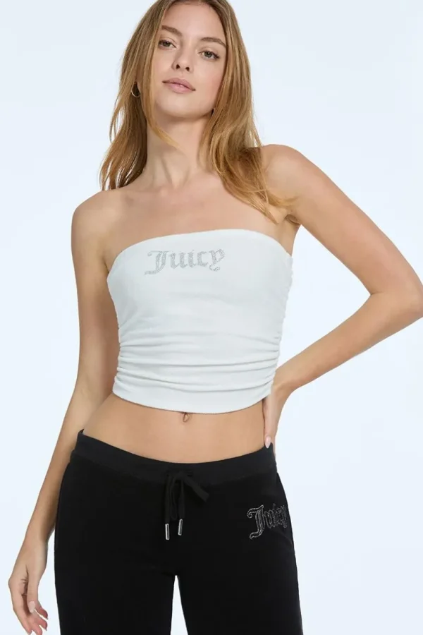 Juicy Couture Handklefrotte Small Bling Tube Topp>Kvinner T-Skjørter Og Topper