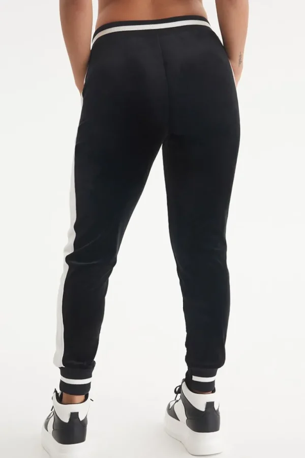 Juicy Couture Joggers I Kontrastribbete Velour>Kvinner Joggebukser