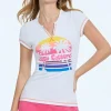 Juicy Couture Juicy Sunset Tee>Kvinner T-Skjørter Og Topper