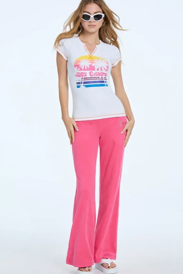 Juicy Couture Juicy Sunset Tee>Kvinner T-Skjørter Og Topper