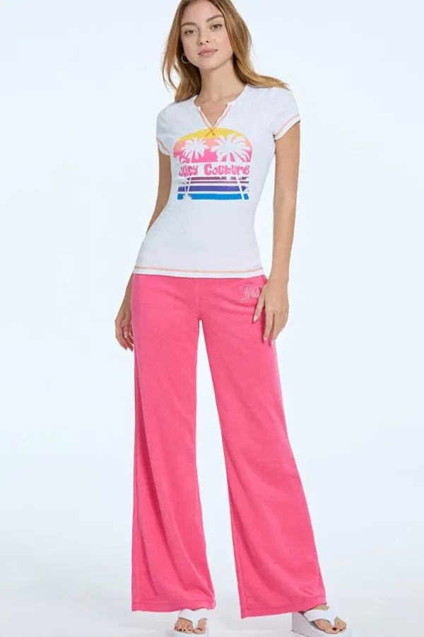 Juicy Couture Juicy Sunset Tee>Kvinner T-Skjørter Og Topper