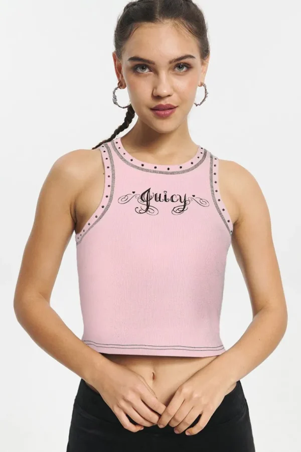 Juicy Couture Juicy Sweetheart Tank>Kvinner T-Skjørter Og Topper