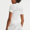 Juicy Couture Kortermet Big Bling Bomull Velour Glidelas>Kvinner Hettegensere Og Jakker