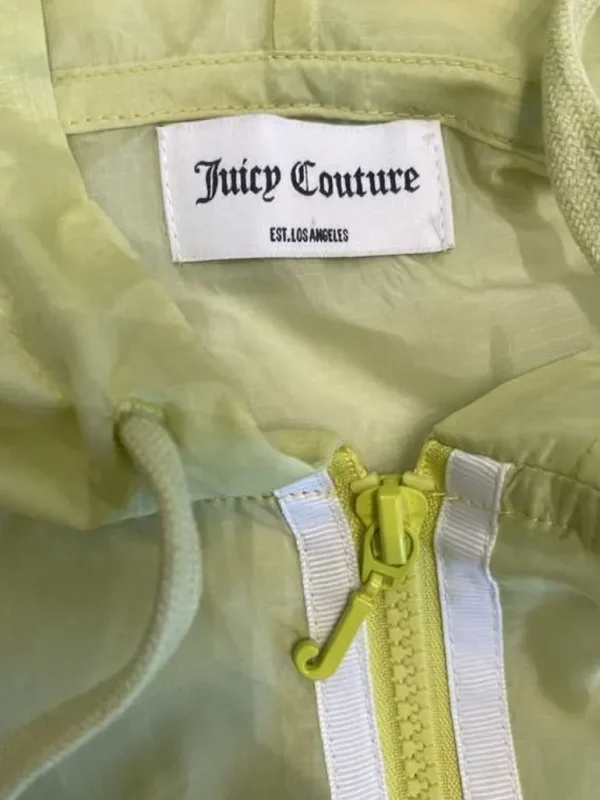 Juicy Couture Langermet Cropped Hette Glidelas Foran—Rejuiced>Kvinner Hettegensere Og Jakker