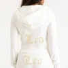 Juicy Couture Leo Big Bling Hettegenser I Velour>Kvinner Hettegensere Og Jakker