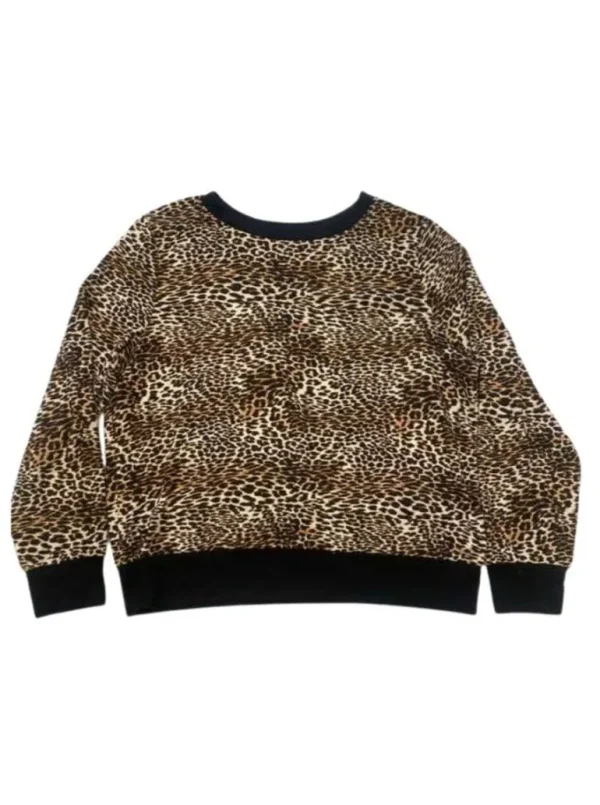 Juicy Couture Leopard-Pyjamas-Topp Med Rund Hals—Rejuiced>Kvinner T-Skjørter Og Topper