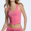 Juicy Couture Liten Bling Tank Top>Kvinner T-Skjørter Og Topper