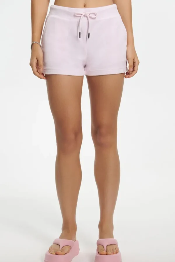 Juicy Couture Mixed Jewels Velour Shorts>Kvinner Shorts