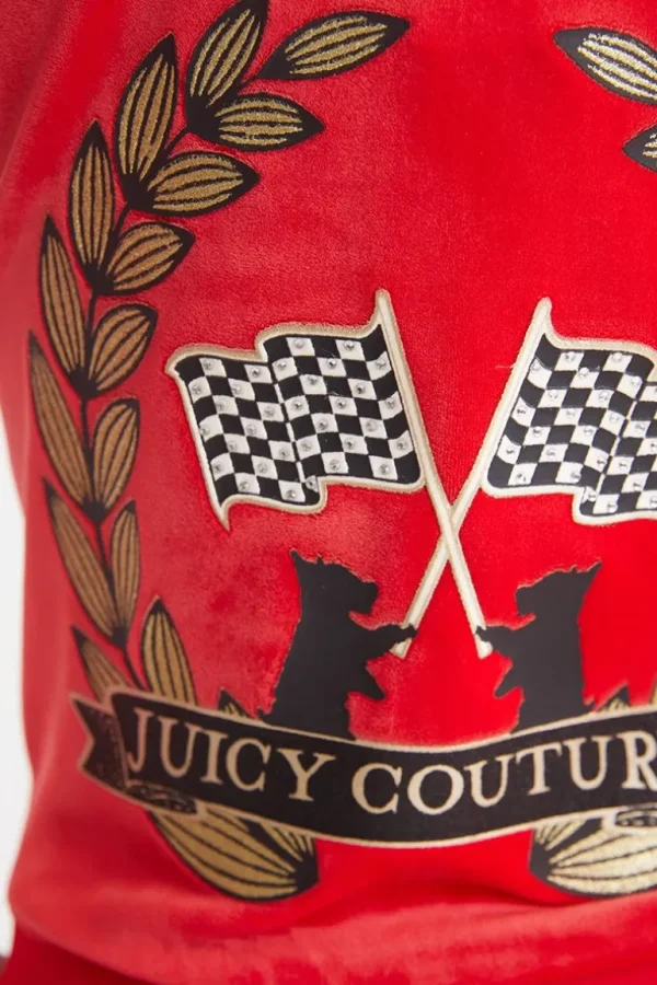 Juicy Couture Mockneck Velour Cargo Treningsjakke>Kvinner Hettegensere Og Jakker