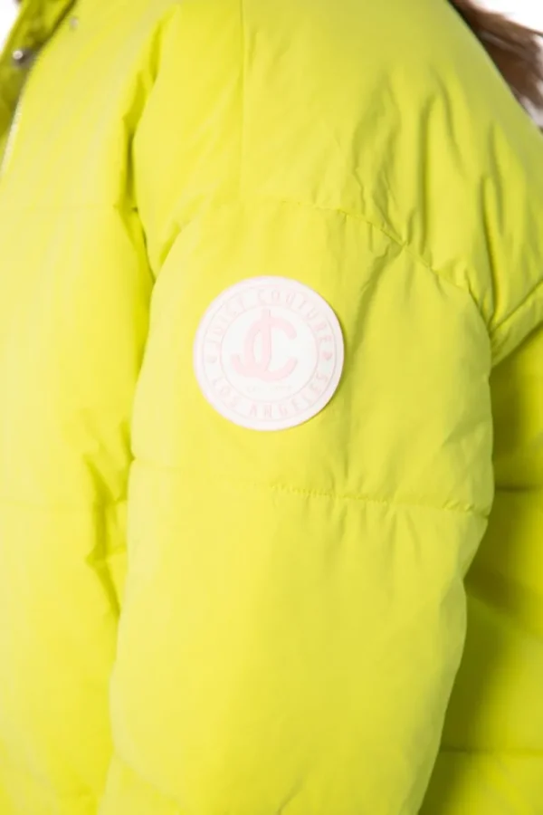 Juicy Couture Monogram Pufferjakke>Kvinner Hettegensere Og Jakker