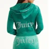 Juicy Couture Og Big Bling Hettegenser I Velour>Kvinner Hettegensere Og Jakker