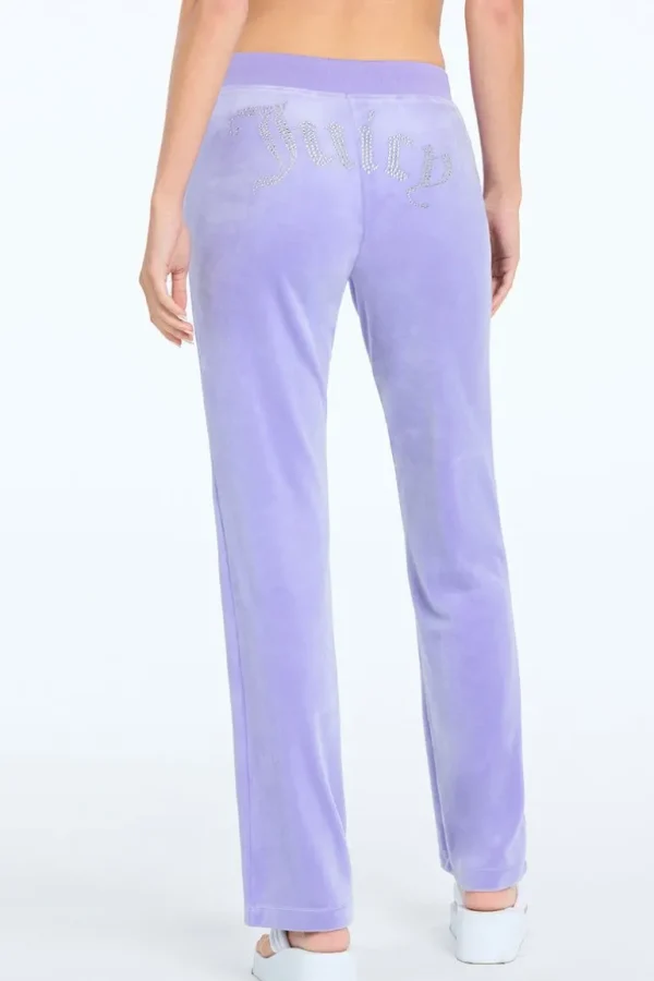 Juicy Couture Og Big Bling Velour Joggebukser —Rejuiced>Kvinner Joggebukser