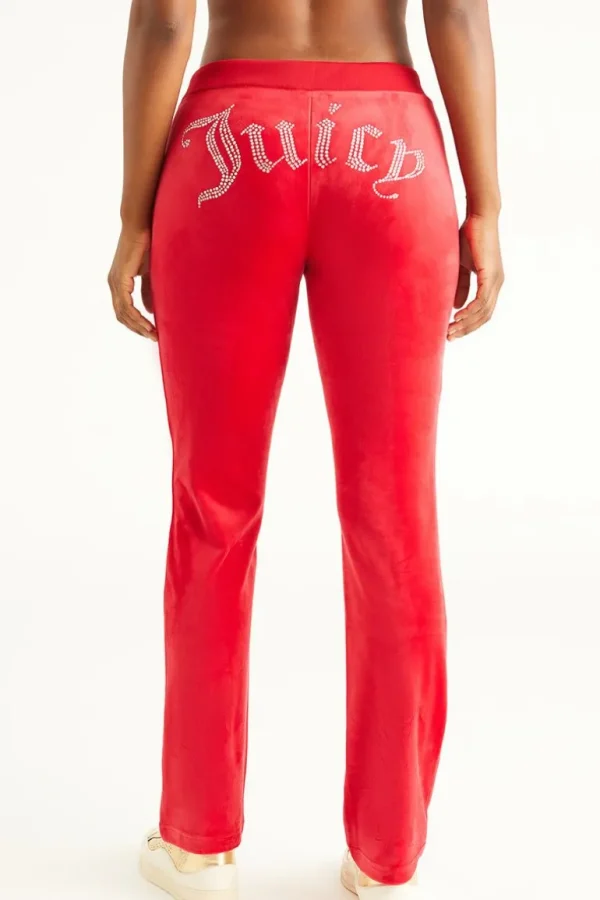 Juicy Couture Og Big Bling Velour Treningsbukser>Kvinner Joggebukser