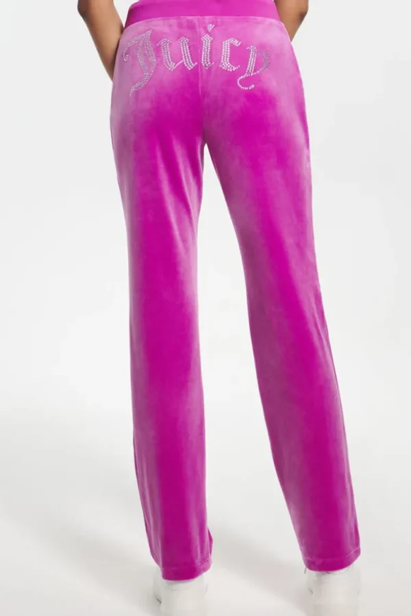 Juicy Couture Og Big Bling Velour Treningsbukser>Kvinner Joggebukser