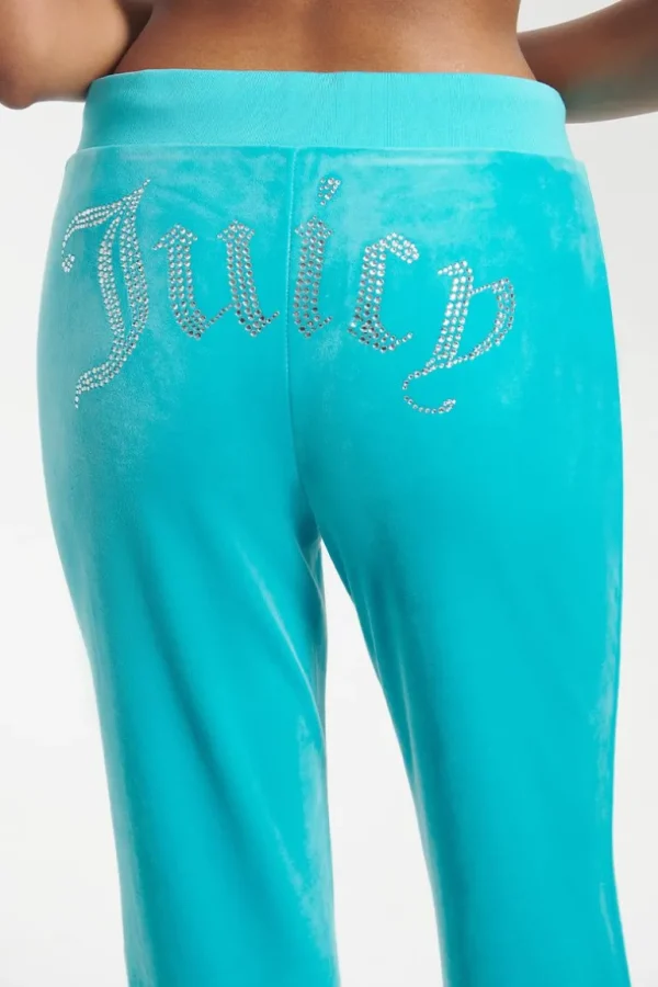 Juicy Couture Og Big Bling Velour Treningsbukser>Kvinner Joggebukser