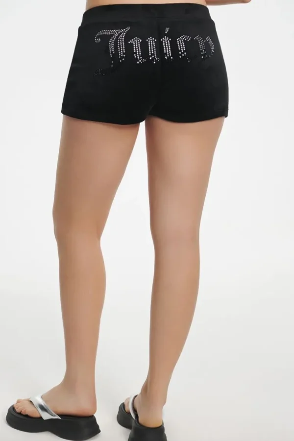 Juicy Couture Ombre Big Bling Booty Shorts>Kvinner Shorts