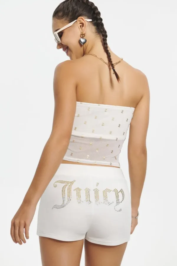 Juicy Couture Ombre Big Bling Booty Shorts>Kvinner Shorts