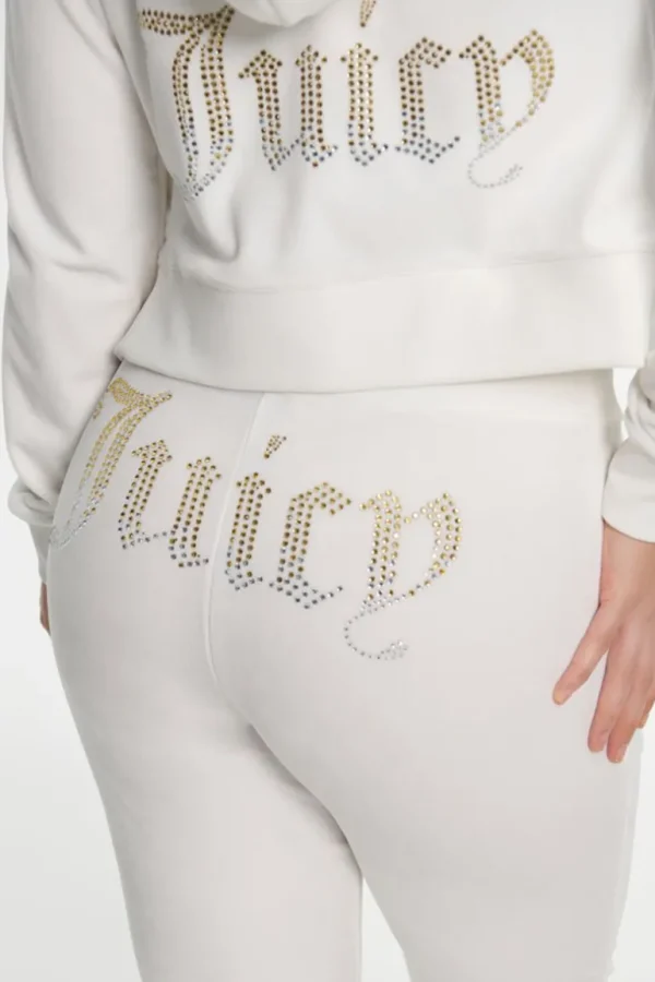 Juicy Couture Ombre Big Bling Hettegenser I Velour>Kvinner Hettegensere Og Jakker