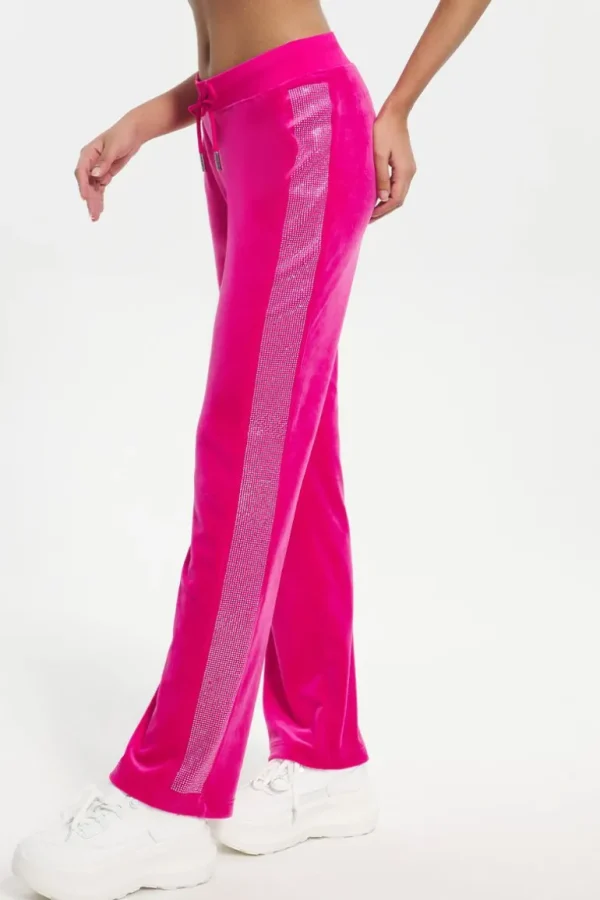 Juicy Couture Ombre Bling Velour Treningsbukser>Kvinner Joggebukser