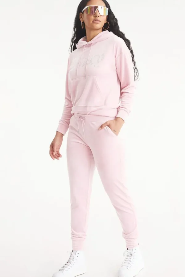 Juicy Couture Oversized Big Bling Velour Hettegenser>Kvinner Spor Topper