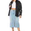 Juicy Couture Oversized Faux Skinn-Shacket>Kvinner Hettegensere Og Jakker