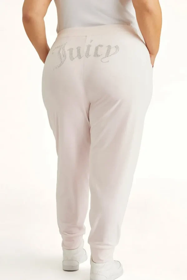 Juicy Couture Plus-Size Big Bling Velour Jogger>Kvinner Joggere