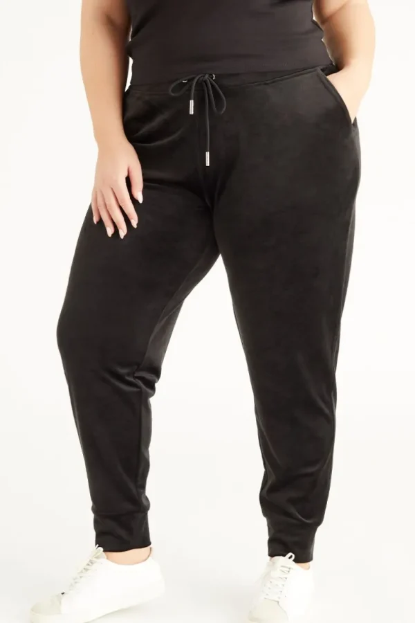 Juicy Couture Plus-Size Big Bling Velour Jogger>Kvinner Joggere