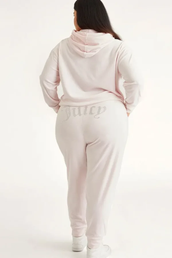 Juicy Couture Plus-Size Big Bling Velour Jogger>Kvinner Plus-Size