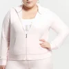 Juicy Couture Plus-Size Hettegenser I Klassisk Bomullsvelour>Kvinner Plus-Size