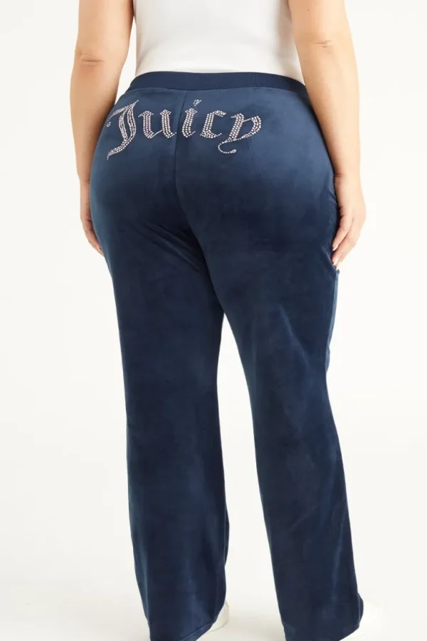 Juicy Couture Plus-Size Og Big Bling Velour Treningsbukser>Kvinner Plus-Size