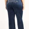 Juicy Couture Plus-Size Og Big Bling Velour Treningsbukser>Kvinner Joggebukser