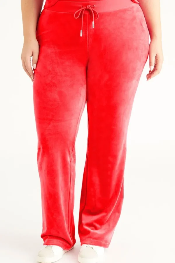 Juicy Couture Plus-Size Og Big Bling Velour Treningsbukser>Kvinner Joggebukser